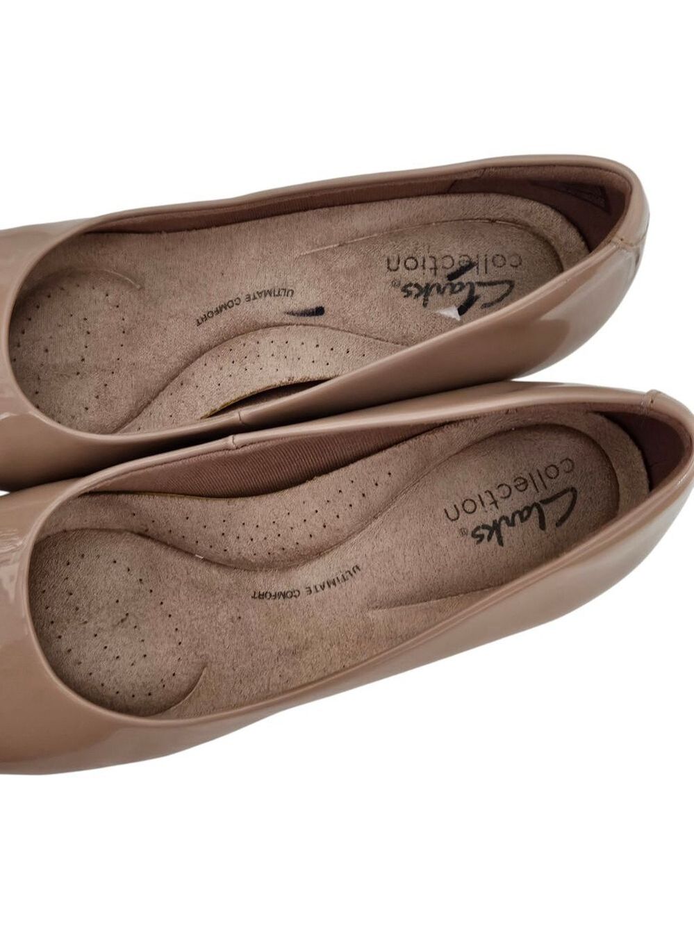 CLARK'S COLLECTION Women's Warm Beige Pump Shoes Sz 6 M - Picture 5 of 6